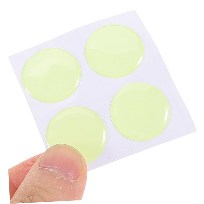 4Pcs Car Keyhole Protector Cover Night Glow Scratch Resistant Easy Installation - Image 4