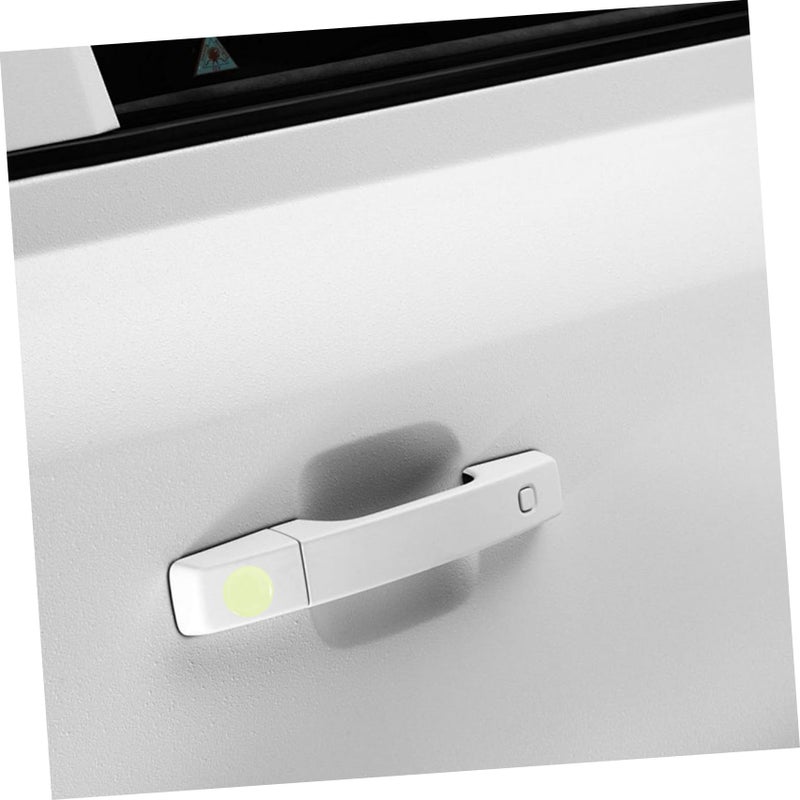4Pcs Car Keyhole Protector Cover Night Glow Scratch Resistant Easy Installation - Image 5