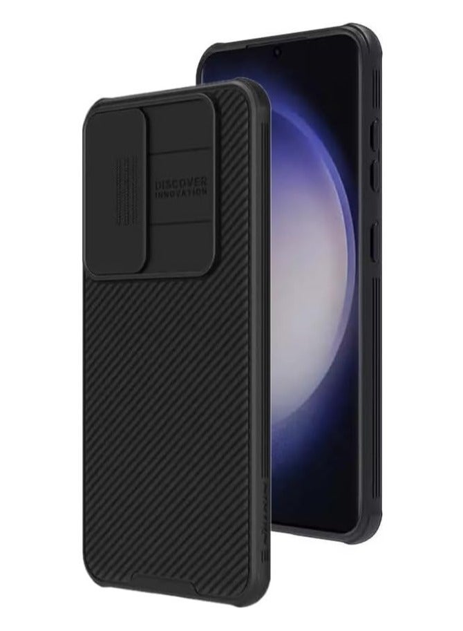 Nillkin Case for Samsung Galaxy S24 Plus 5G, nillkin CamShield case Protective Cover with Camera Protector Hard PC Ultra Thin Anti-Scratch Phone Case For Samsung Galaxy S24+ 2024 (Black)