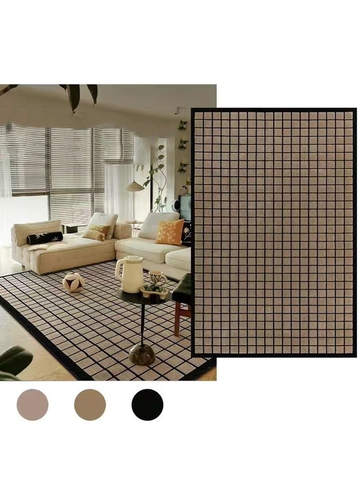 كي واي دي سجاد ناعم سجاد زغبي سجاد لغرفة المعيشة غرفة النوم ديكور منزلي سجادة غير منزلقة قابلة للغسيل زخرفية منزلية سجادة 100x180 سم - Image 1