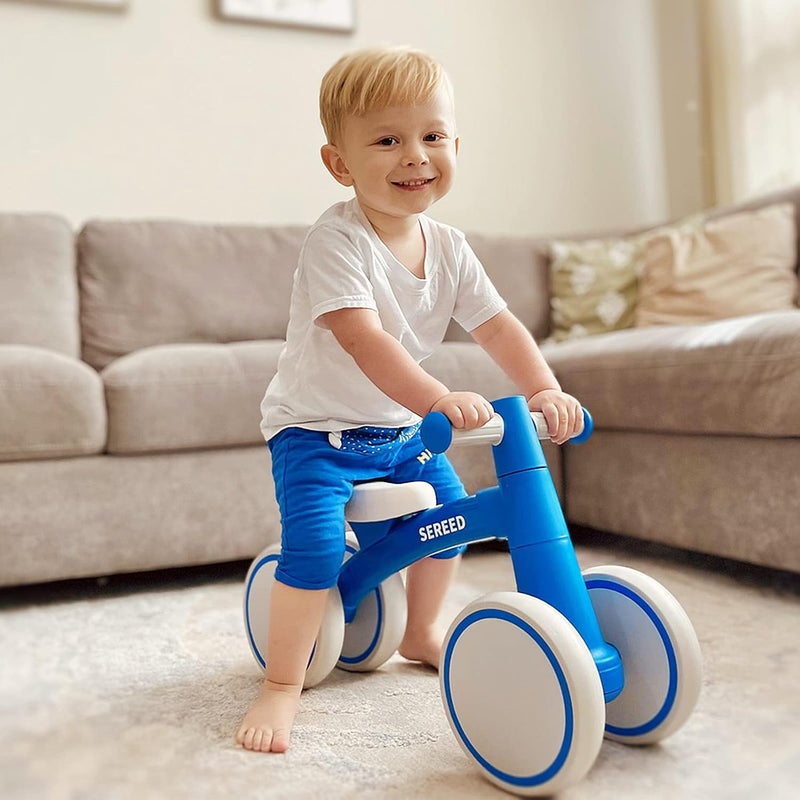 SEREED Baby Balance Bike for 1 Year Old Boys Girls 12-24 Month Toddler Balance Bike, 4 Wheels Toddler First Bike, First Birthday Gifts - Image 3