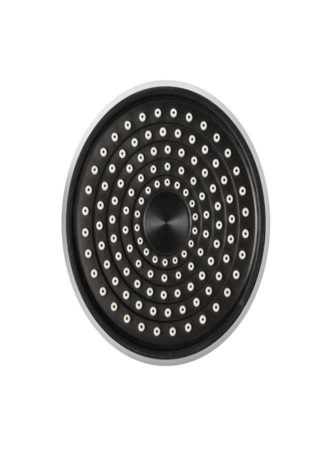 Onzo Diamond Round 4-Inch ABS Overhead Rain Shower Head | 360 Adjustable Swivel Ball Joint | Chrome Finish | Durable & Rust-Proof High-Pressure Bathroom Shower - Image 4