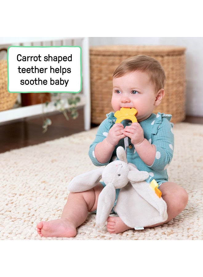 ingenuity Cozy Sylvi Plush Lovey & Teether, Fine Motor Development Ribbons – 0 to 36 Months - Image 5