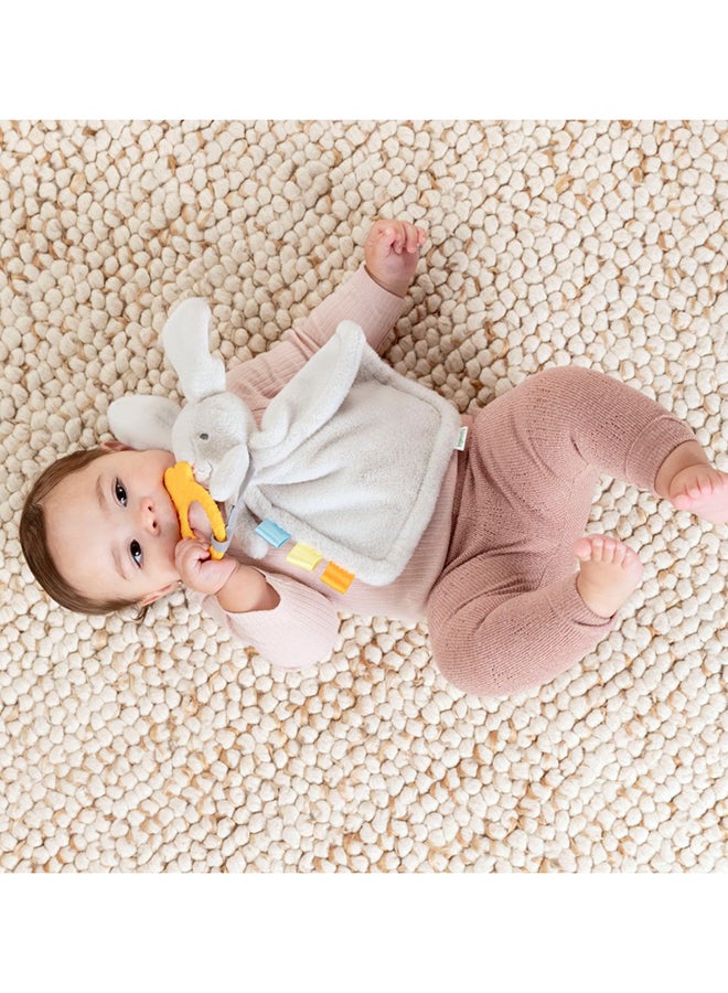 ingenuity Cozy Sylvi Plush Lovey & Teether, Fine Motor Development Ribbons – 0 to 36 Months - Image 3