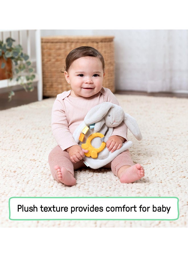 ingenuity Cozy Sylvi Plush Lovey & Teether, Fine Motor Development Ribbons – 0 to 36 Months - Image 4