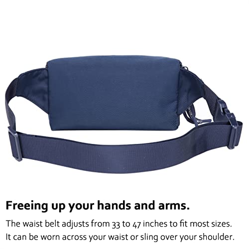 HotStyle 521s Fashion Fanny Pack, Small Waist Bag for Hiking, Cross Body Style Cute for Women, Kids & Girls, Navy - Image 4