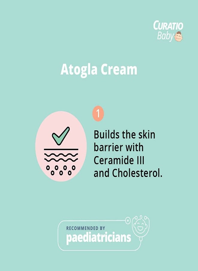 Atogla Baby Cream 100g (Pack of 2) from Tedibar Family | Advanced Gentle Moisturising Cream for Baby | Dermatologically Tested |Pediatrician Recommended- By Torrent Pharma - Image 4