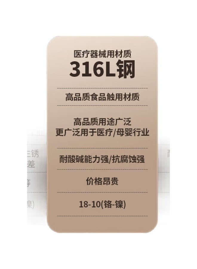 MAX COOK Meichun (Maxcook) 316L Stainless Steel Bowl, Double-Layer Insulated Soup Bowl, Children'S Rice Bowl, Tableware, Noodle Bowl, 12Cm, Mcwa8724 - Image 2