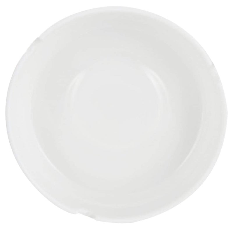 Sunnex Orion Whiteware Porcelain Ashtray Round Ceramic Ashtrays for Cigarettes Ashtray Indoor or Outdoor Use Ceramic Ash Holder for Smokers Ashtray for Home Office 10 x 3 cm (White) - Image 4