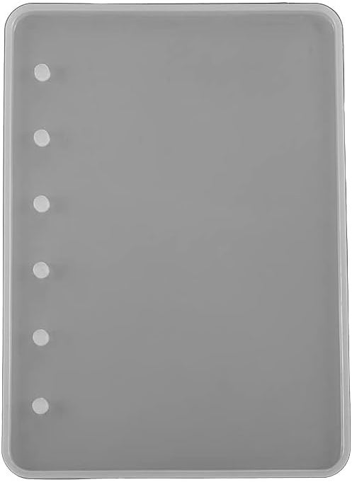 Snoogg Note Book Cover Multipurpose Rectangle Resin Casting Silicone Mold for Epoxy Casting A6 Combo of 2 Piece(Note Book Cover Mould, A6 (10.5X 14.25 CM))