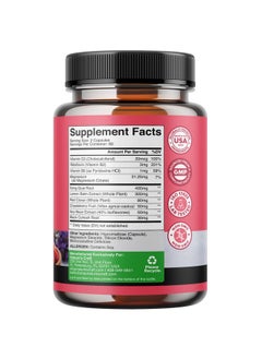 Natures Craft Complete Herbal Menopause Supplement for Women - Multibenefit Menopause Relief Hormone Balance for Women for Night Sweats Mood and More with Dong Quai Vitex Chaste Berry and Black Cohosh 60 Servings  - Image 2