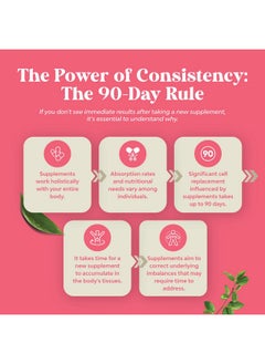 Natures Craft Complete Herbal Menopause Supplement for Women - Multibenefit Menopause Relief Hormone Balance for Women for Night Sweats Mood and More with Dong Quai Vitex Chaste Berry and Black Cohosh 60 Servings  - Image 3