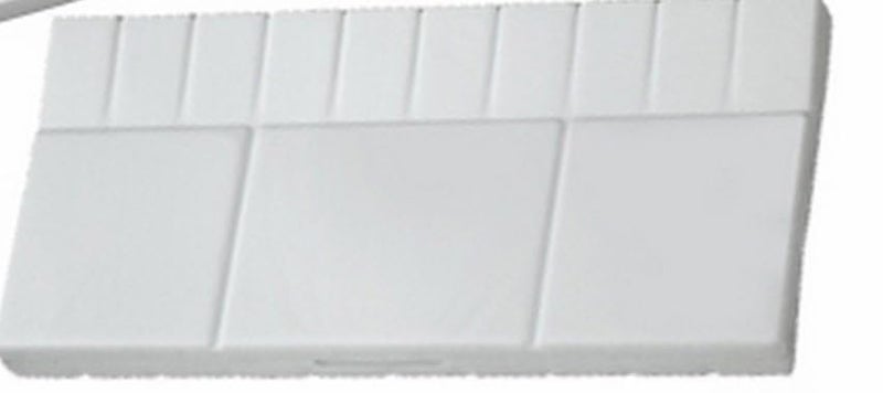 53 Arts Color Palette Rectangle Box (Small) - Paint Mixing Tray for Watercolor, Acrylic, and Gouache, Compact Art Palette for Artists and Students - Image 3
