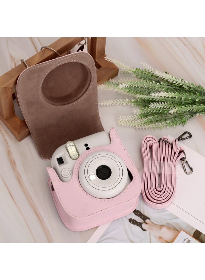 Camera Case For Instax Mini 11 PU Leather Cover Bag for Fujifilm Film Camera Bag with Shoulder Strap - Image 5