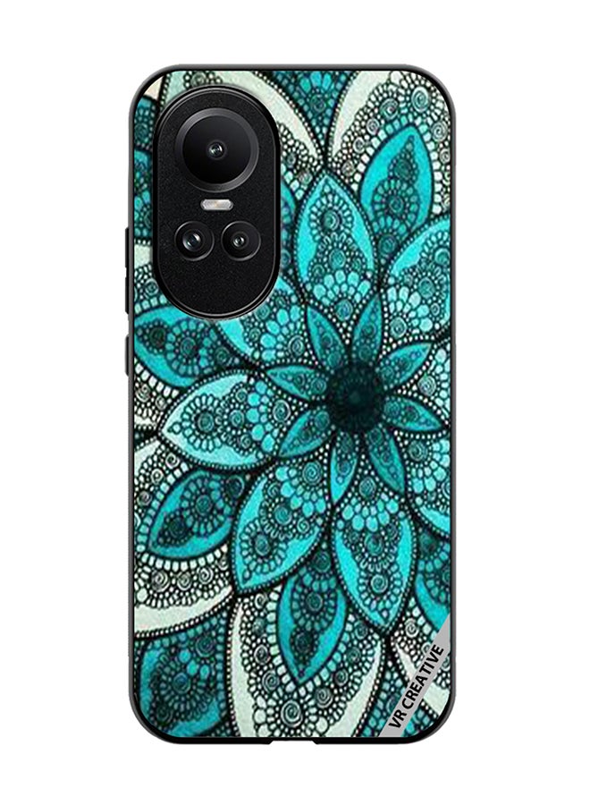 VR CREATIVE Protective Case Cover For Oppo Reno 10 Pro Mandala Design Multicolour - Image 1