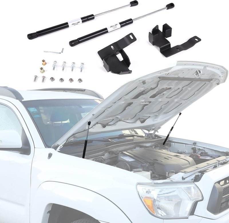 LLKUANG Front Hood Lift Supports Gas Springs Shocks Struts for Toyota Tacoma 2005-2015 - Image 1