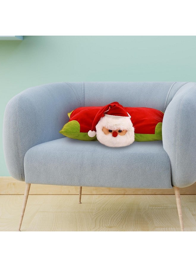 ويبي ألعاب بابا نويل المحشوة من ويبي | وسادة لديكور المنزل والمكتب | هدايا وديكورات عيد الميلاد | هدايا أعياد الميلاد | ألعاب محشوة متعددة الاستخدامات للأطفال والكبار - Image 3