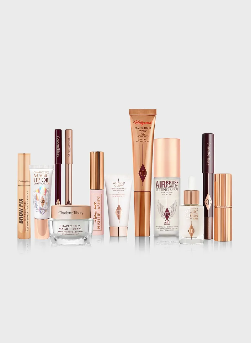 Charlotte Tilbury Charlotte's Diamond Chest Of Beauty Stars 12 Door Advent Calendar