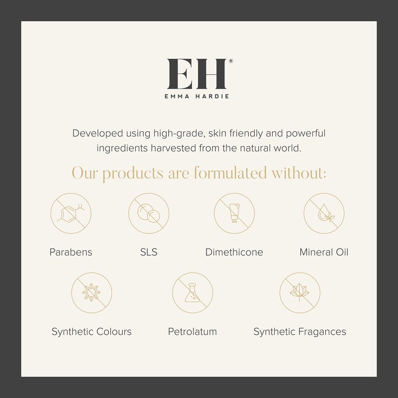 Emma Hardie 350g Moringa Luxury Body Scrub with Himalayan Pink Salt, Moringa and Sweet Almond Oil, Detoxifies and Exfoliates Skin, For All Skin Types, Vegan & Cruelty Free - Image 5