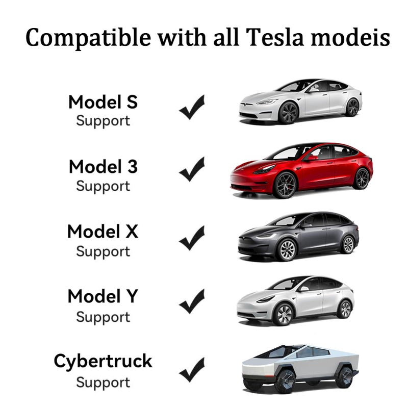 AplysiaTech Level 1/2 EV Tesla Charger,16A 120V/240V Tesla Home Charging Station, 21FT Cable NEMA 6-20 Plug NEMA 5-15 Adapter, NACS Connector, Travel Portable Wall Charger for Tesla Model Y/3/S/X - Image 2