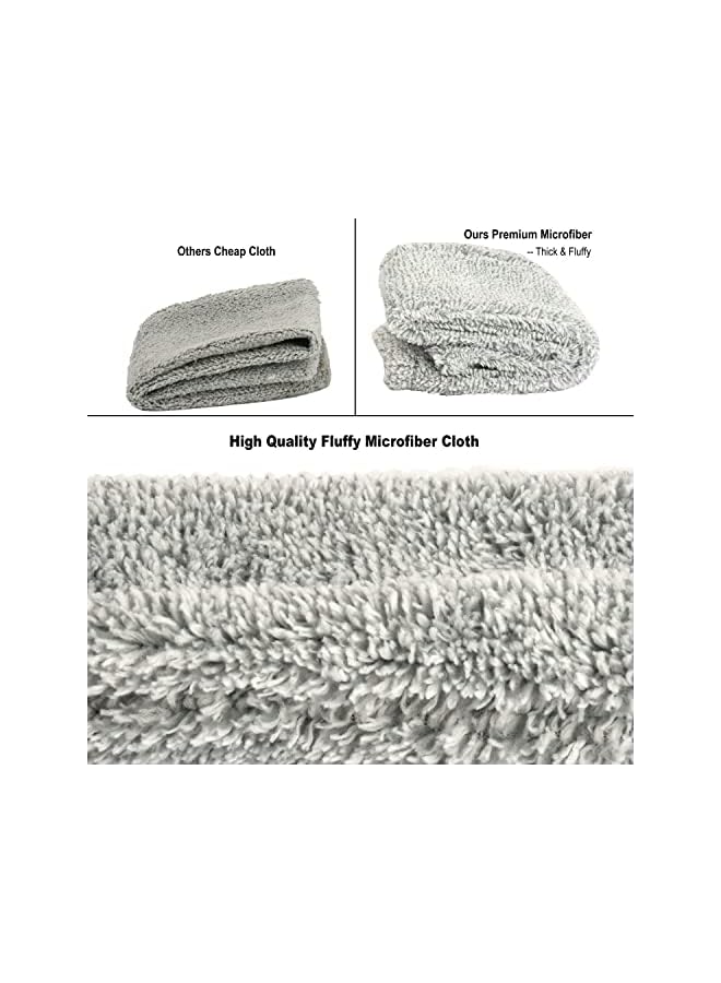 erorex Under Appliance Microfiber Duster Dust Cleaning Brush with Extendable Pole (31.5''-47.6'') Retractable Gap Dust Cleaner Bendable Removable Washable Gap Duster for Sofa Bed Furniture Bottom - Image 3