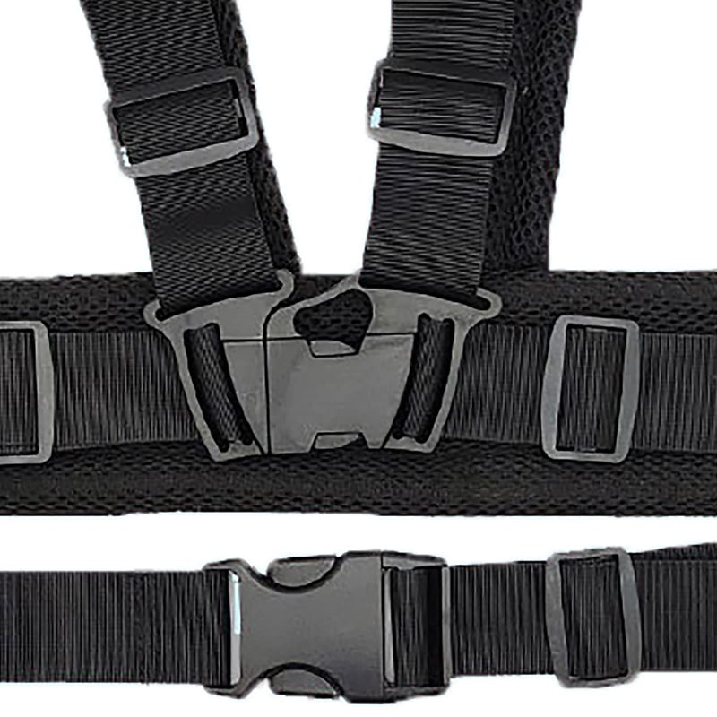 Holiberty Child Motorcycle Safety Harness for Kids Reflective Anti-Fall Bike Motorcycle Belt Adjustable Cycling Walking Harness Leash with Added Padding on Shoulders Waist Straps Age 3-12Yrs - Image 5