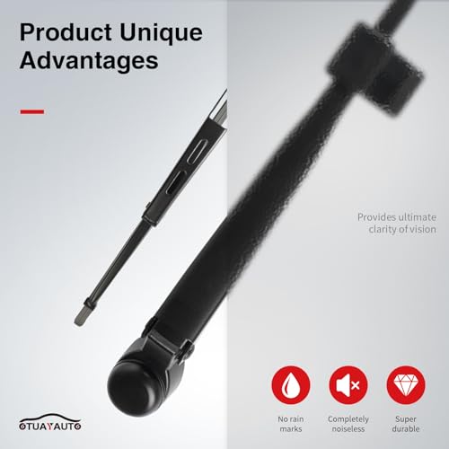 OTUAYAUTO Replacement for Jeep Grand Cherokee 1998-2004, Rear Windshield Wiper Arm Blade Set - OTUAYAUTO Factory OEM Style 5102882AA - Image 3