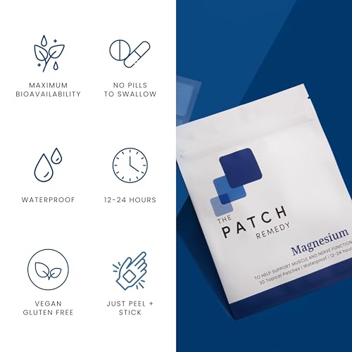 The Patch Remedy Magnesium Patch | Magnesium Glycinate | 30 Patches - Image 4