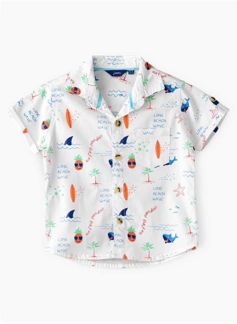 JAM Short sleeve printed shirt  - Image 1