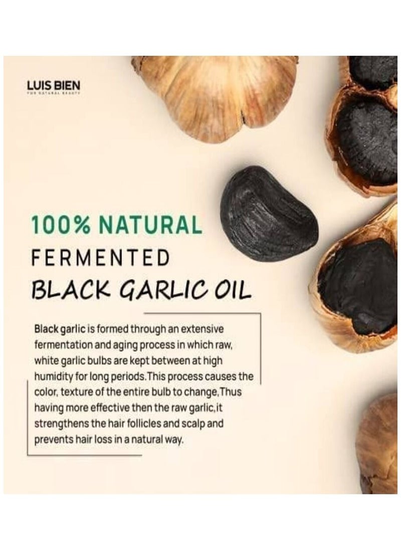 LUIS BIEN - Luis Bien Black Garlic Oil Hair Growth Natural Oil,Hair Care,Hair Growth Serum ,Anti Hair Loss Serum Men and Women 50 ML - Image 1