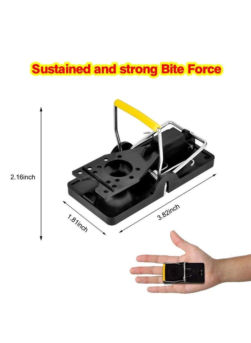 Y&D Mouse Traps, Trap Quick Effectively, Traps Indoor for Home, Safe Mice House Indoor, Family and Pet (12 Packs) - Image 3