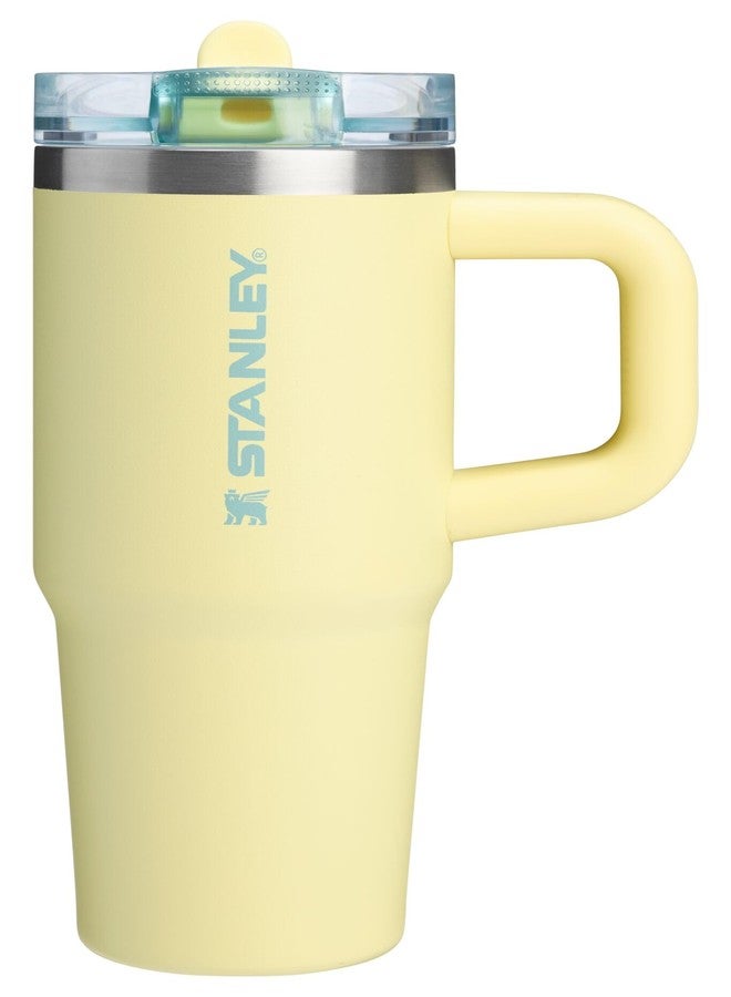 Stanley Quencher ProTour Flip Straw Tumbler with Leakproof Lid 14 oz | Built-In Straw and Handle | Cup Holder Compatible for Travel | Insulated Stainless Steel Cup | BPA-Free | Pomelo - Image 1