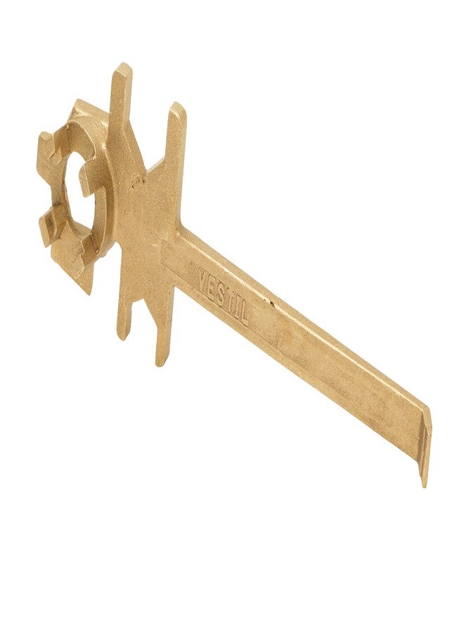 Vestil BNW-BX-W Bronze Alloy Non-Sparking Straight Drum Bung Nut Wrench - Image 3