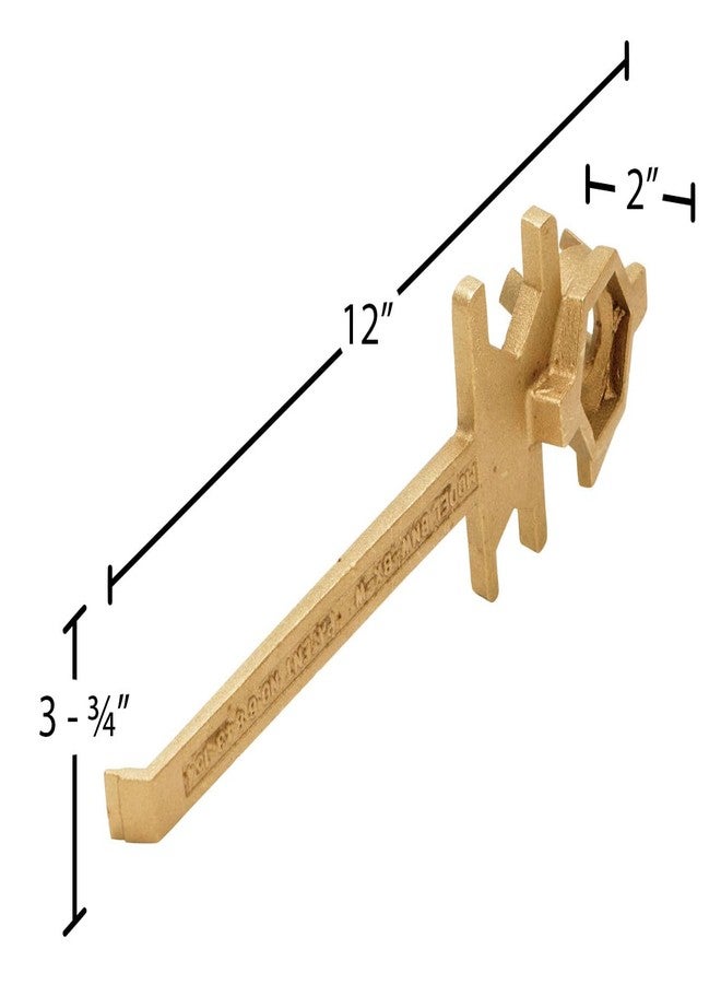Vestil BNW-BX-W Bronze Alloy Non-Sparking Straight Drum Bung Nut Wrench - Image 5