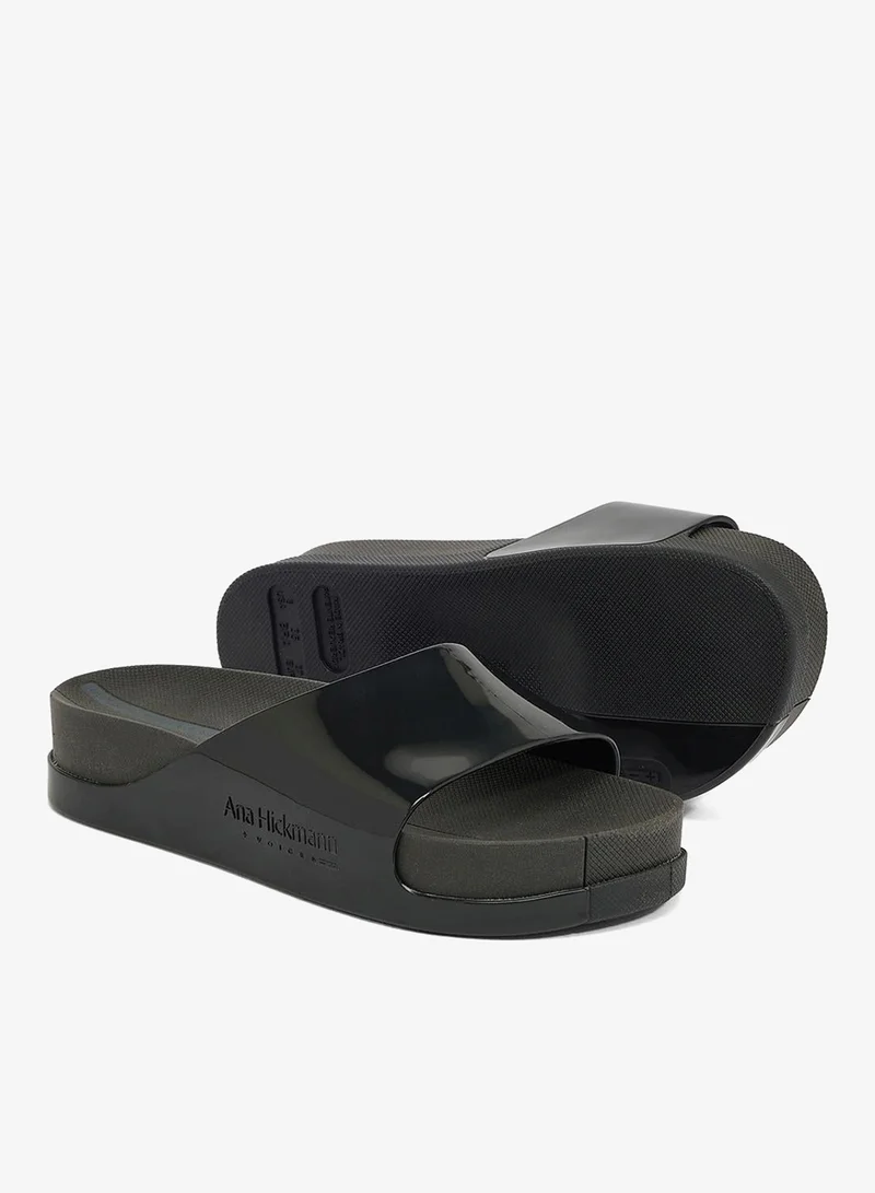 Voices Black-Black Slide Soul Women'S Anti Slip Sole  Sandals - Black for Women | Best Price UAE