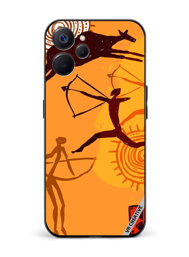 VR CREATIVE Protective Case Cover For Realme 10 5G African Art Design Multicolour - Image 1