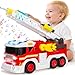 Hodurgyi Large Fire Trucks Toys for Toddlers Kids Toys for 3 4 5 6 7 8 Years Old Boys 15 Firetruck Toy for Kids with Ladder Lights Sounds Water Shooting Christmas Birthday Gifts for Boys Girls - Image 2