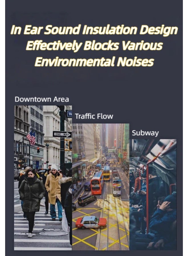 REMAX RW-105 Wired Earphones, 3.5mm Plug, In-Ear Noise Cancellation, Built-In HD Stereo Microphone, One-Button In-Line Control, 1.2M Cable Length, Suitable For Music, Calls, Games, Black, Compatible With 3.5mm Devices. - Image 5