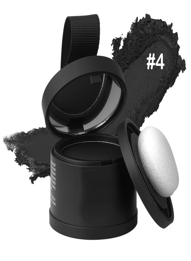 Geek Lab Natural Hairline Powder, Hair Shading Sponge Pen, Hairline Shadow Powder Stick, Quick Root Touch-Up Eyebrow Stamp Root Cover Up Root Touchup Hairline (POWERFULL MODEL) (Black) - Image 1