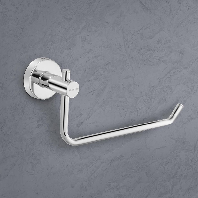 Johnson Bathrooms Johnson Alpha SS304 Towel Hanger for Kitchen Napkin Holder for Wash Basin 304 Grade Stainless Steel Hand Towel Hanger Chrome Colour T1551CAMZ 1 Year Warranty  - Image 1