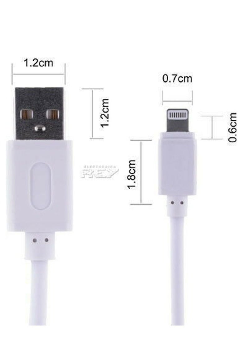 ELTRAZONE - Cable   compatible with iPhone iPad iPod charger/usb data 1,5m - Image 1