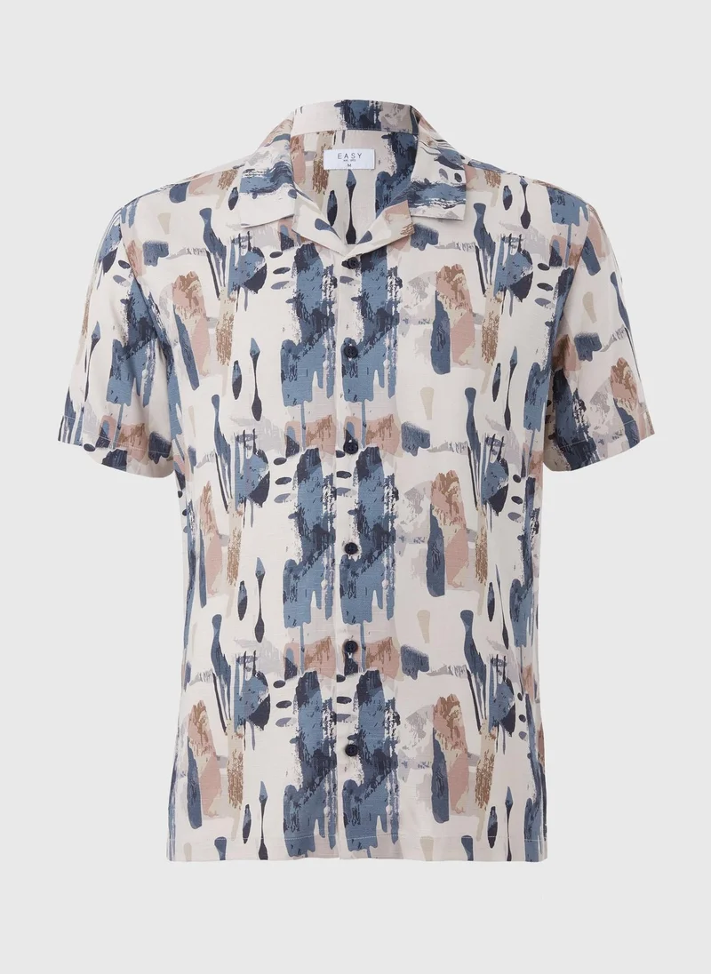 Matalan Multicolour Abstract Print Shirt