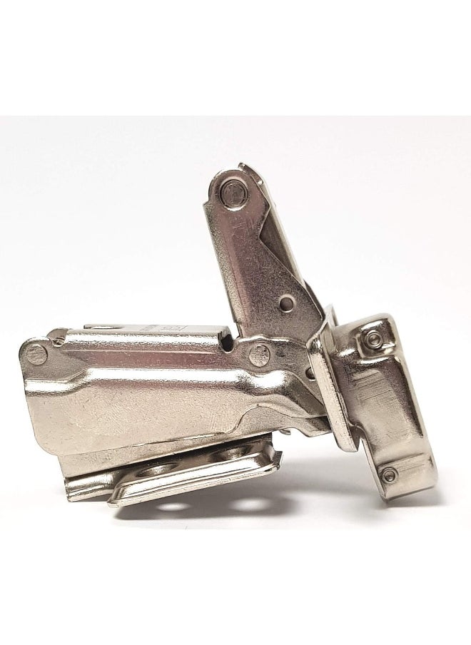 Royal Apex Royal Apex 180 Degree Angle Heavy Duty Adjustable Stainless Steel Cabinet Door Concealed Cabinet Hinge Full Overlay Half Overlay Inset Hinges (3 PAIR, Full Overlay)  - Image 1