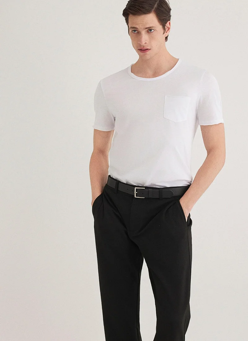 MAVI White Basic T-shirt