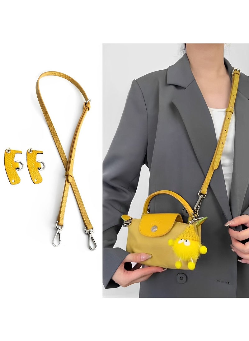 Skycare - Skycare Genuine Leather Purse Straps - Adjustable Shoulder Strap for Longchamp Mini Bags - Image 1