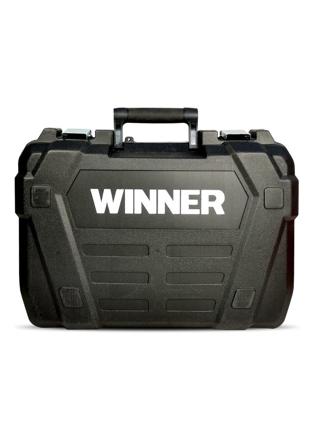 وينر مثقاب مطرقة دوارة بقوة 850 واط مع نظام SDS-Plus، ظرف 28 مم، سرعة متغيرة، وضع متعدد الوظائف للحفر/النقش، قبضة ناعمة، تصميم مضغوط، يتضمن أزاميل، رؤوس حفر، محول ظرف بمفتاح وحقيبة حمل - مناسب للخرسانة والبناء والخشب والصلب - Image 3