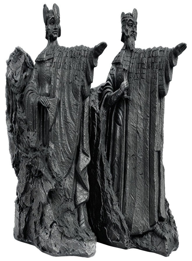 KDSPAROS Large Decorative Bookends 9.5", Epic Fantasy-Themed Resin Book Ends for Shelves, Heavy-Duty Book Stopper Dividers - Middle-Earth Inspired Decor for Office/Library/Home (Large (9.5 inch)) - Image 1