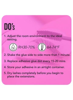 Lyon lash Speedmax Eyelash Extension Glue | 0.51 Sec Dry Time | Up To 8 Weeks Retention | Black Adhesive Supplies (10Ml/0.34 Fl. Oz.)  - Image 5