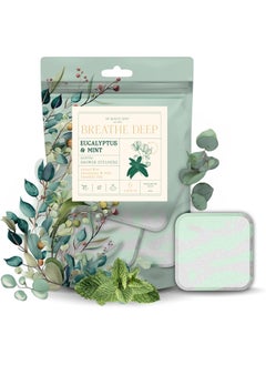 My Beauty Spot Shower Steamers Aromatherapy 6pcs Shower Tablets Aromatherapy Eucalyptus for Shower  Eucalyptus Mint Lavender Jasmine Rose and Essential Oils Shower Aromatherapy Steamers
