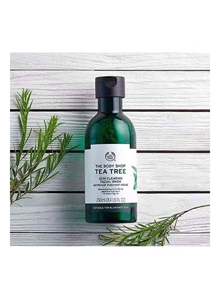 The Body Avenue Tea Tree Skin Clearing Facial Wash 250ml  - Image 4